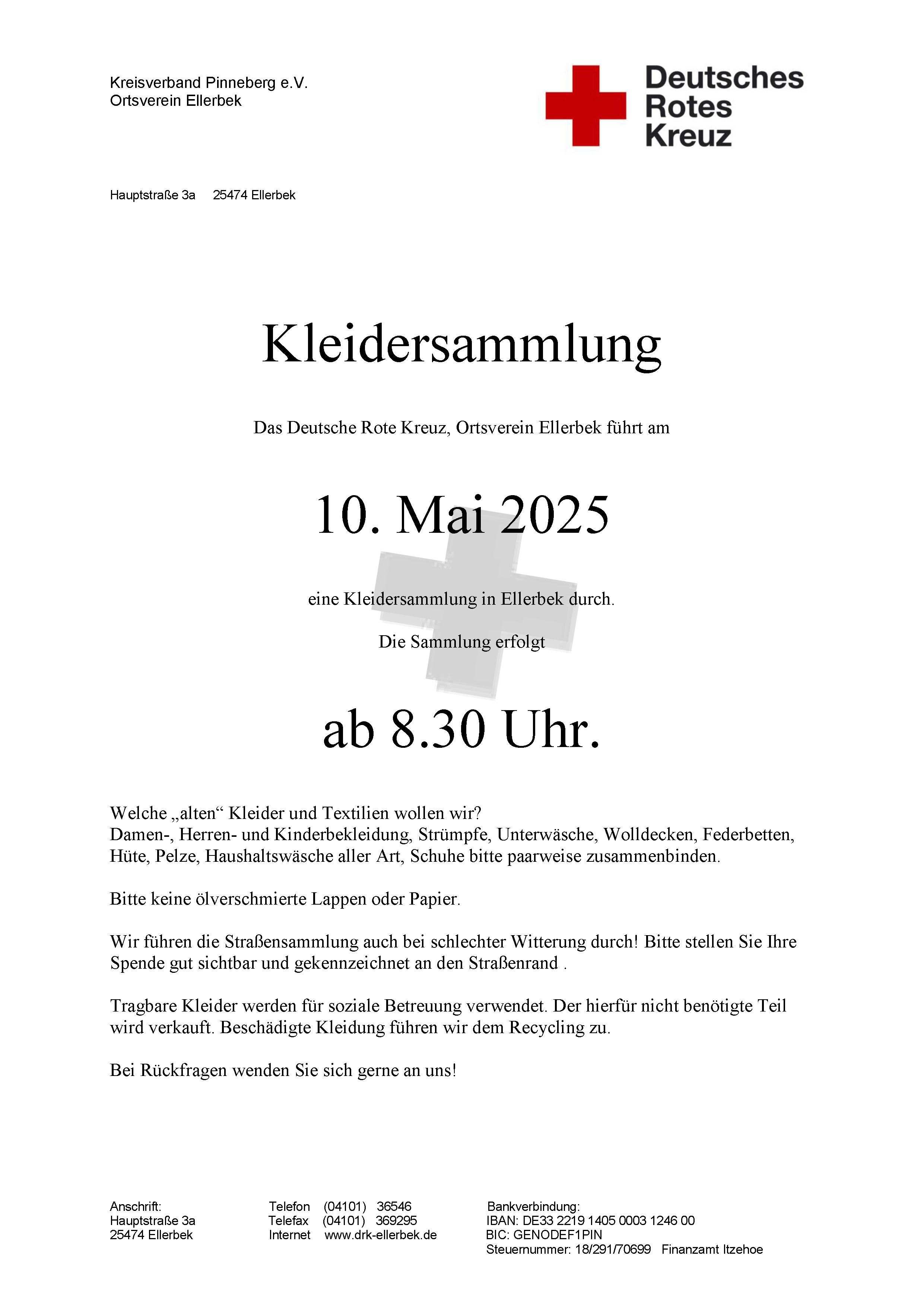 Kleidersammlung mit2